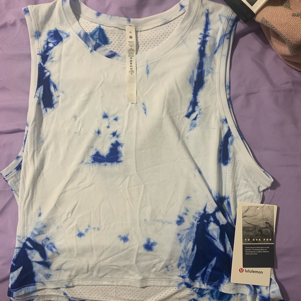 Lululemon Shibori Tank XL NWT